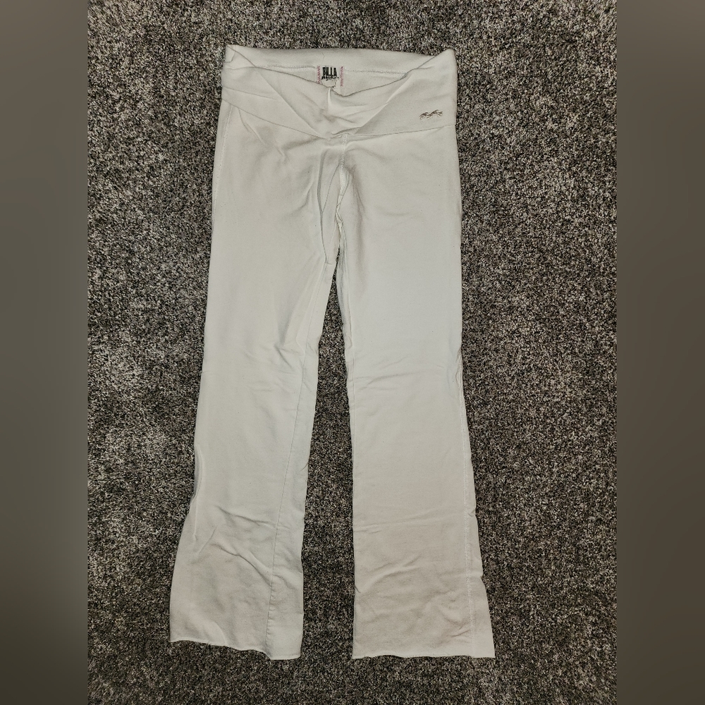 Billabong white women's yoga pants size small